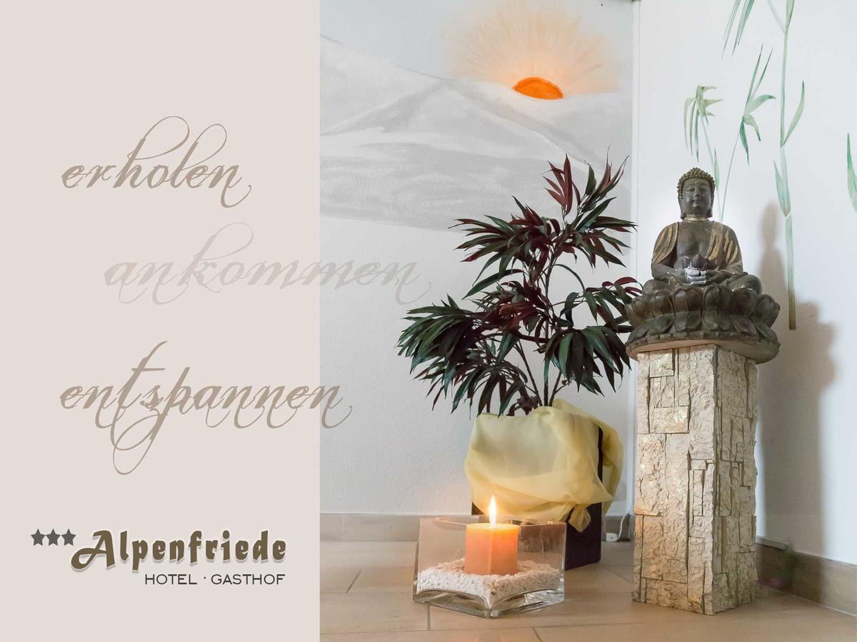 Hotel Alpenfriede Curon Venosta Buitenkant foto
